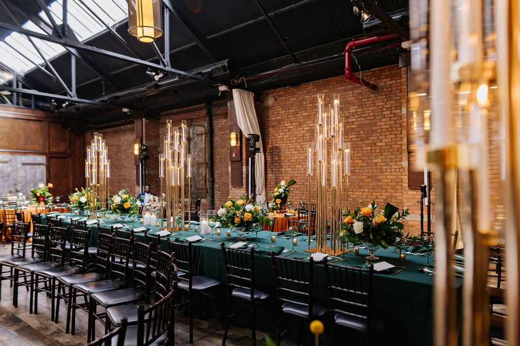 26 Bridge Traditional Nigerian Wedding Long Table