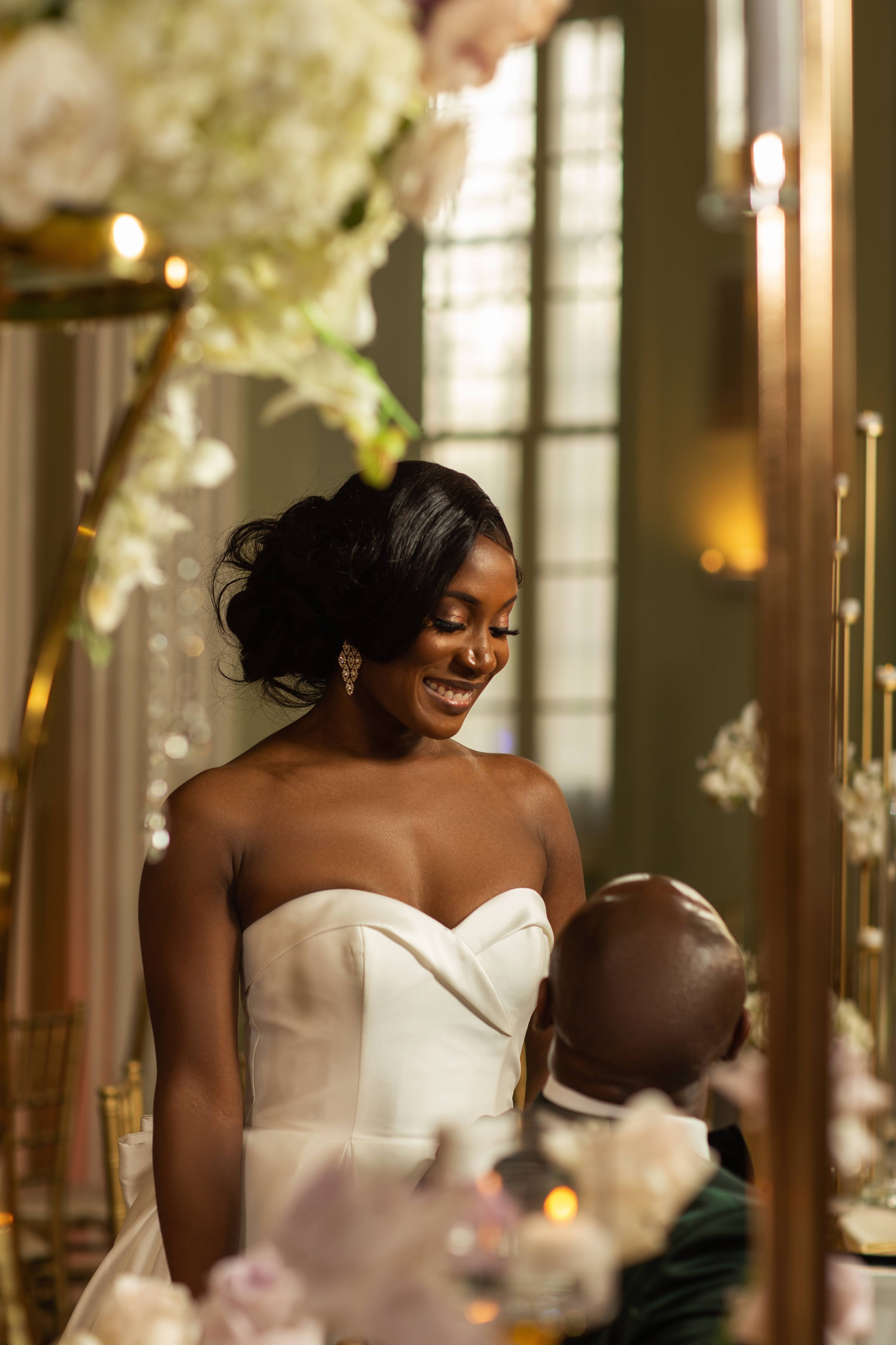 Bride Biltmore Ballrooms Atlanta Wedding