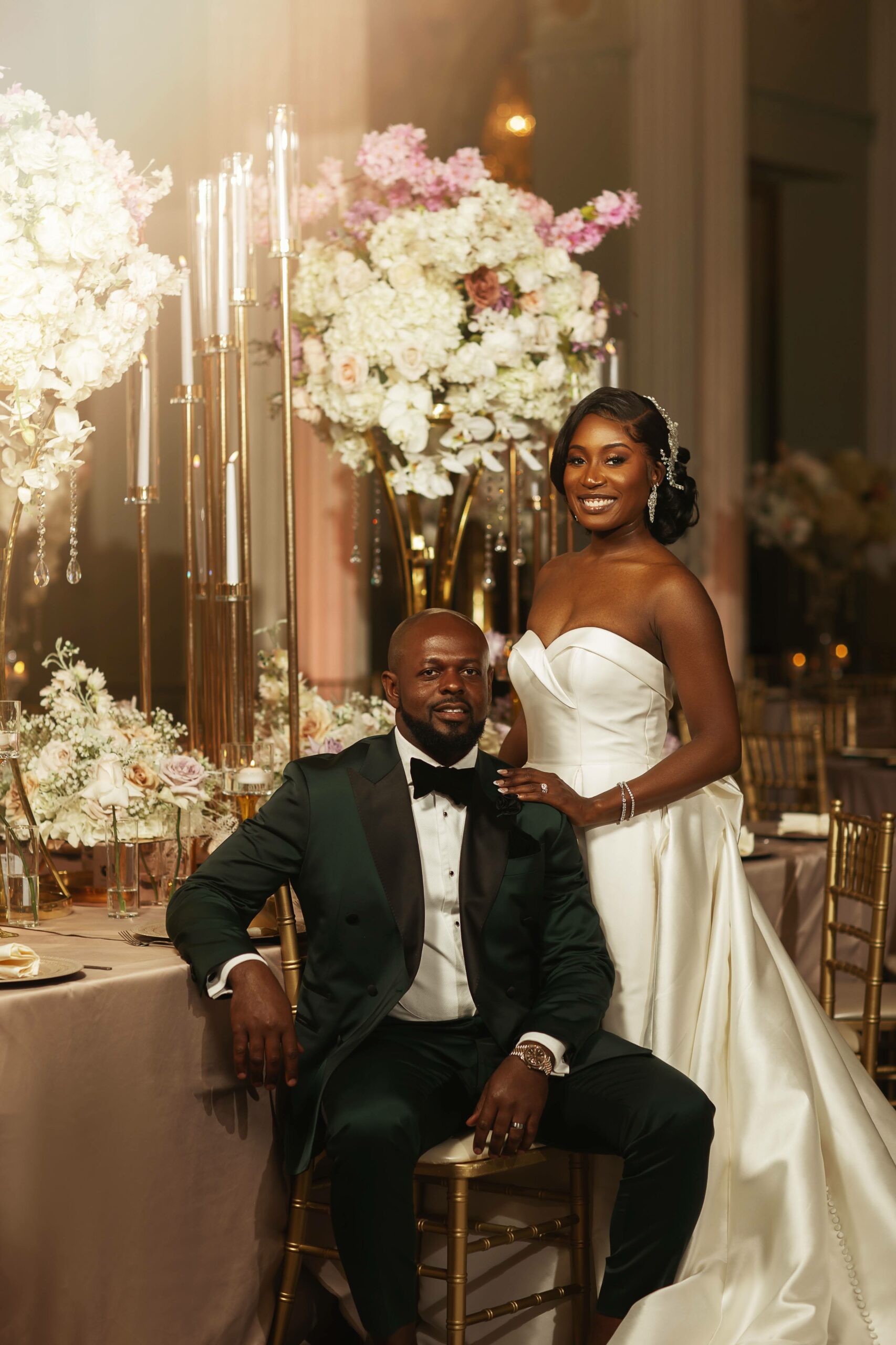 Bride Groom Biltmore Ballroom Reception