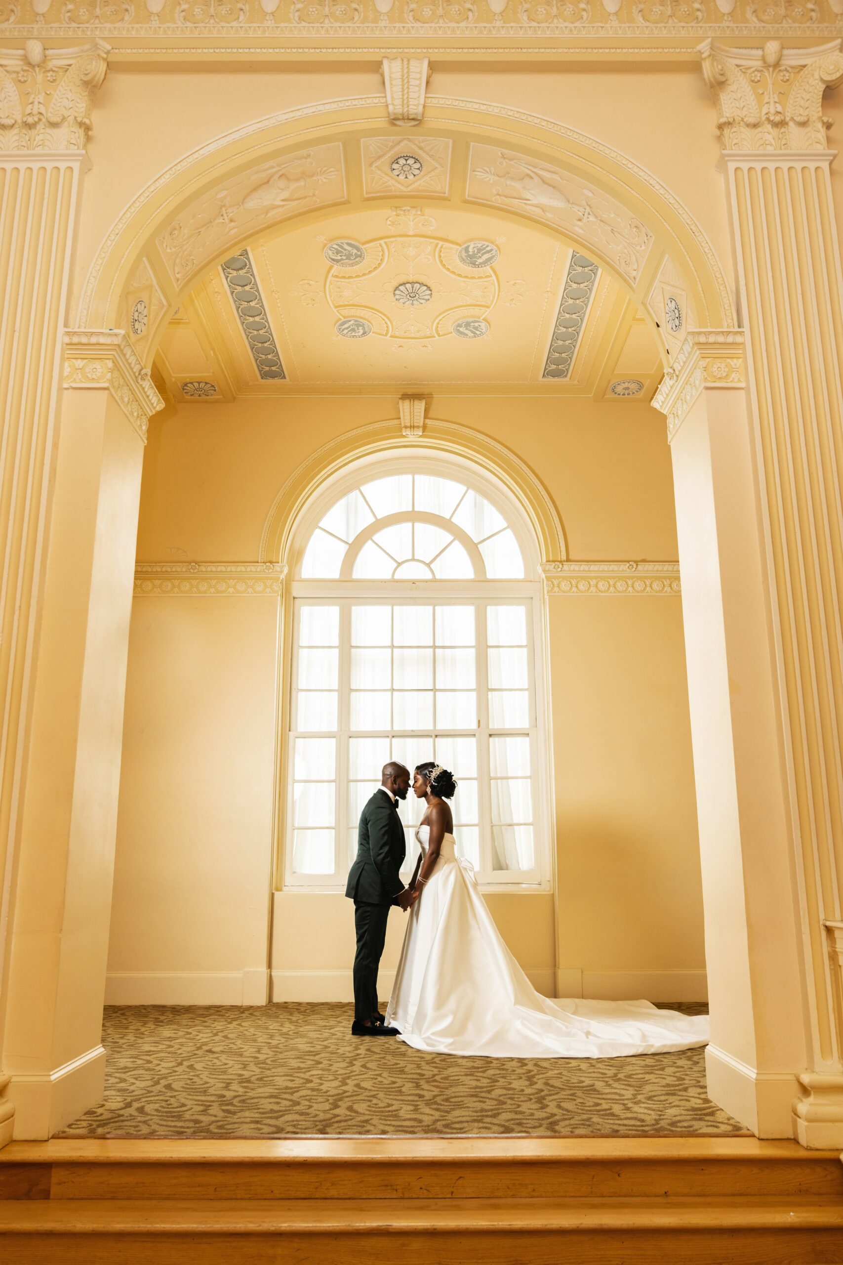 Bride Groom Wedding Photoshoot Biltmore Ballrooms Atlanta