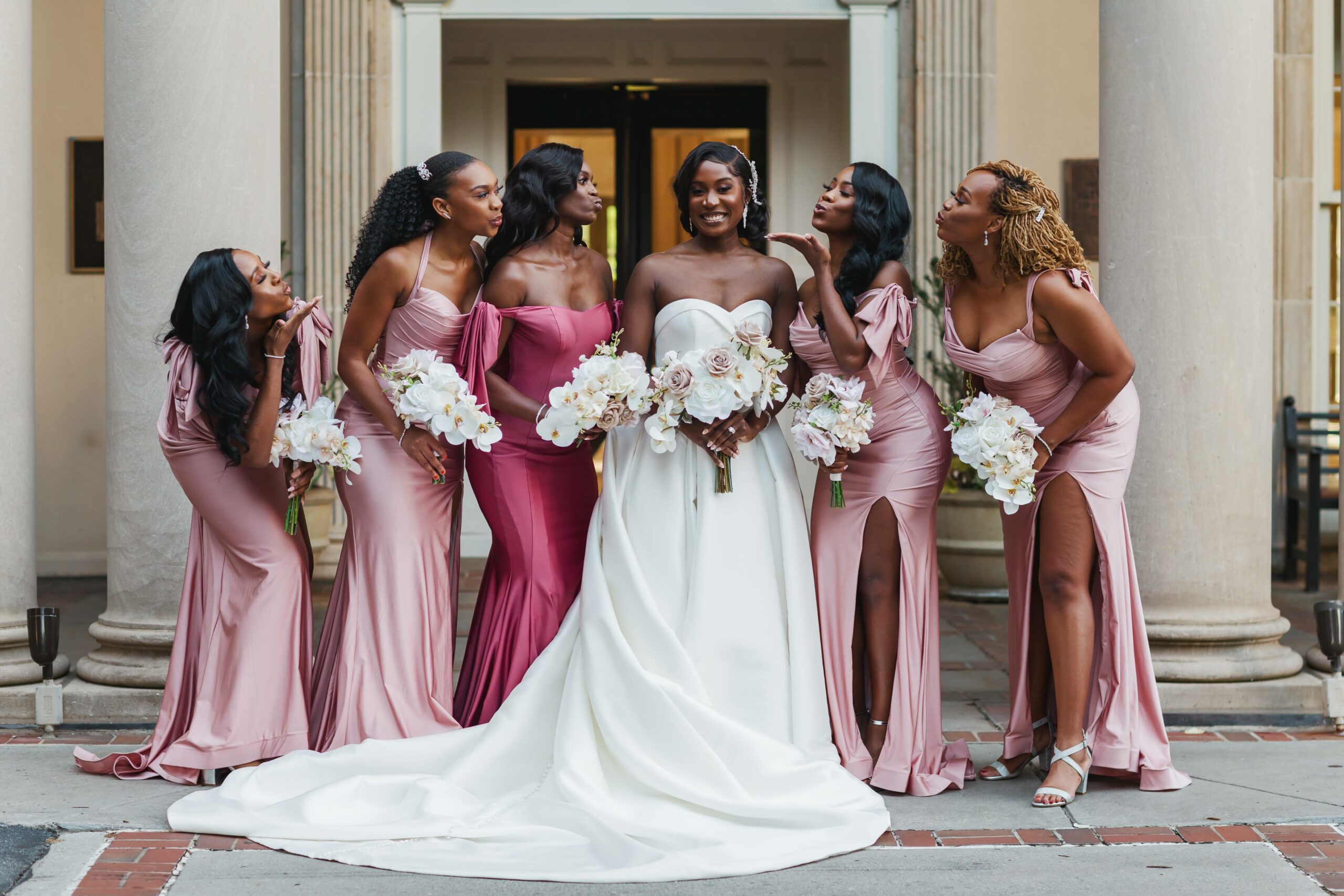 Brides Wedding Party Biltmore Ballrooms Atlanta