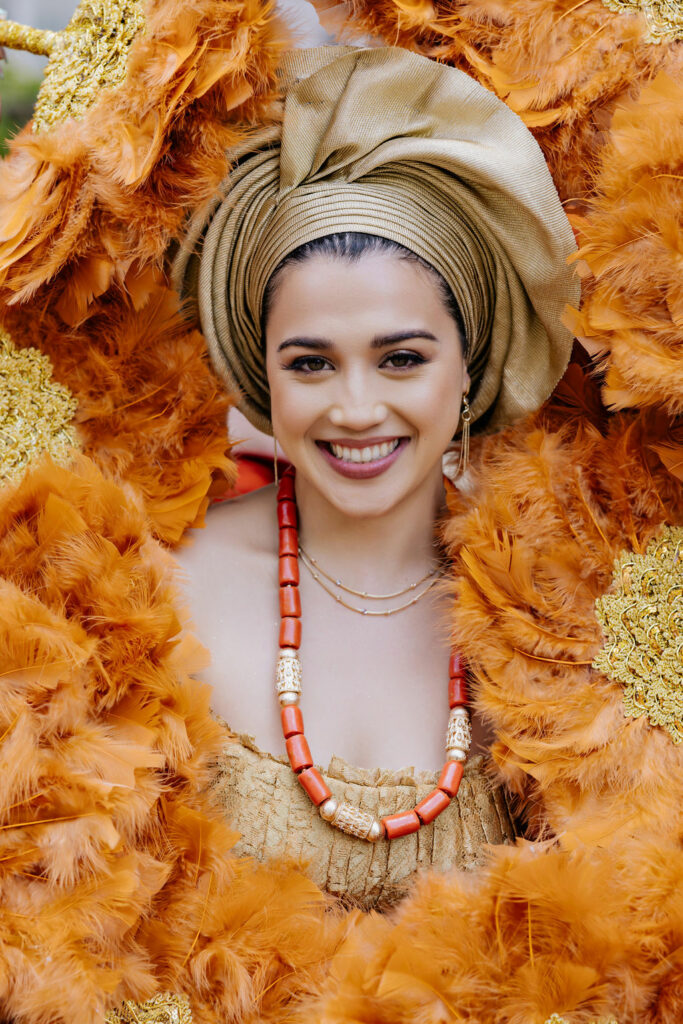 Glamorous Traditional Nigerian Attire Bride