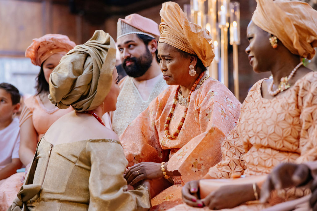 Nigerian Wedding Traditions Bride Offering