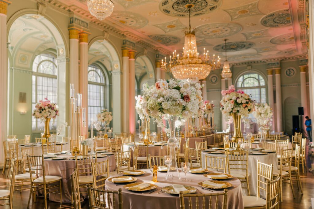 Wedding Reception Tables Biltmore Ballrooms Atlanta