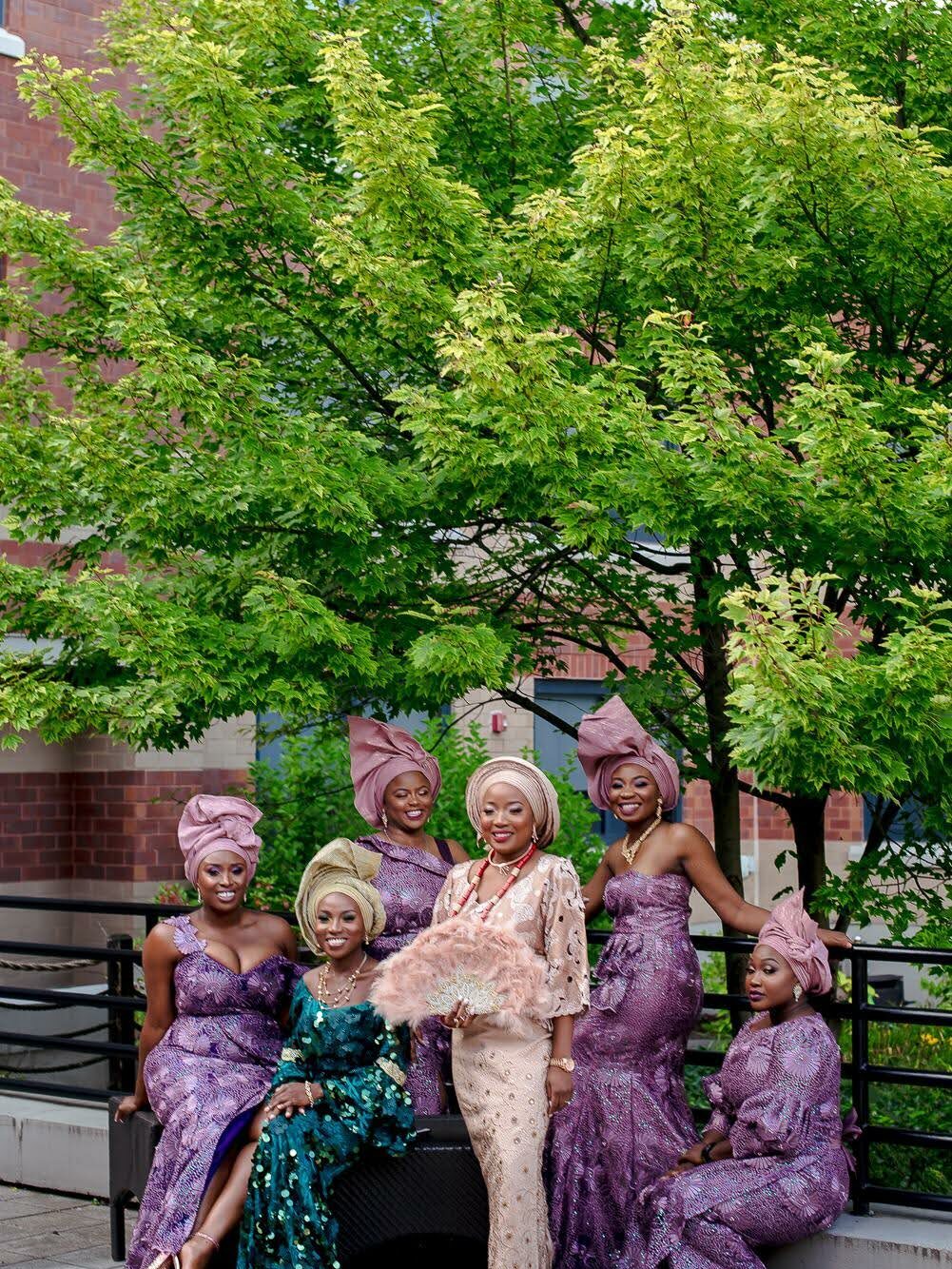 Aso Ebi Nigerian Wedding Ceremony Tradition