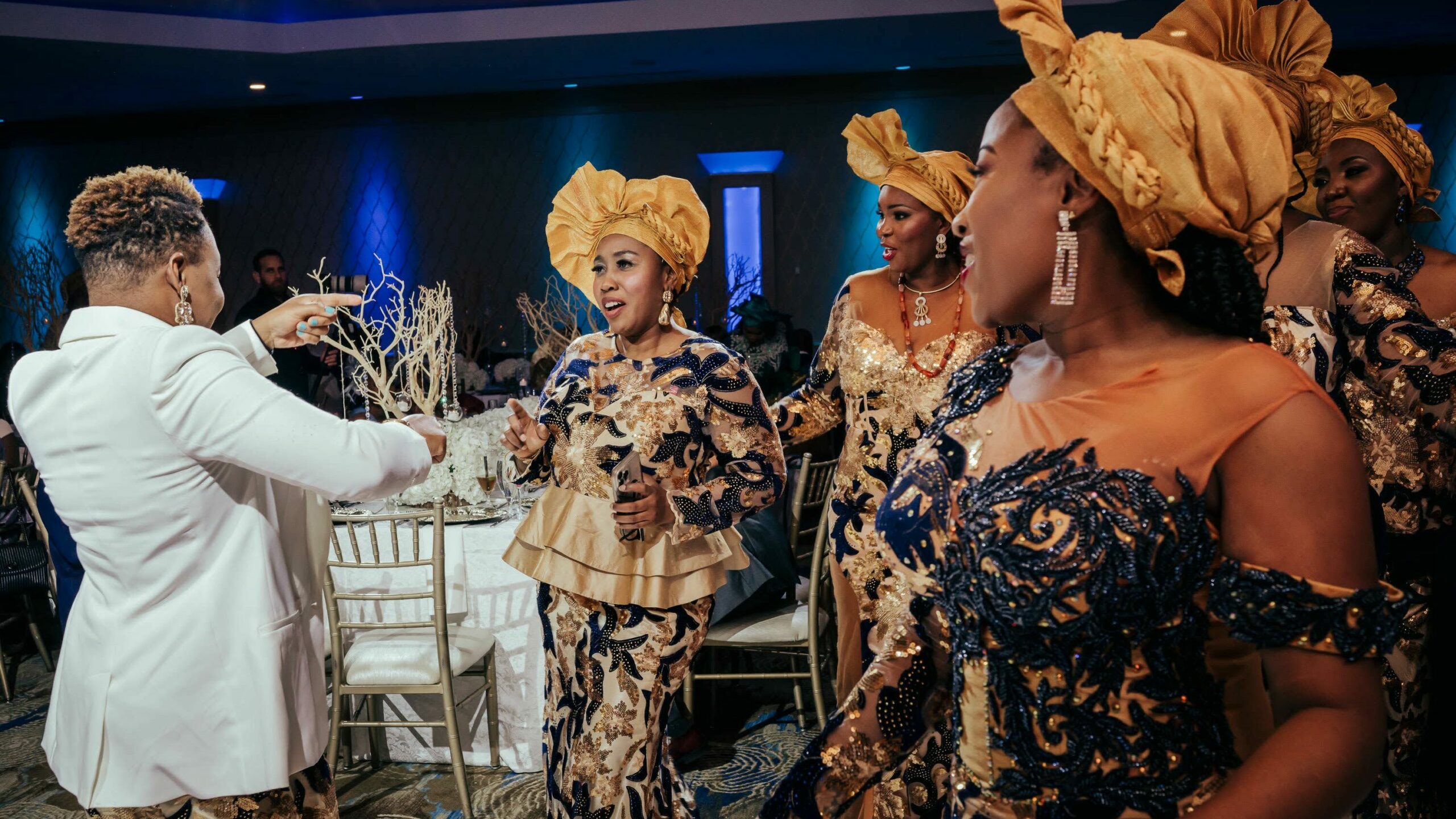 Nigerian Wedding Guest Aso Ebi