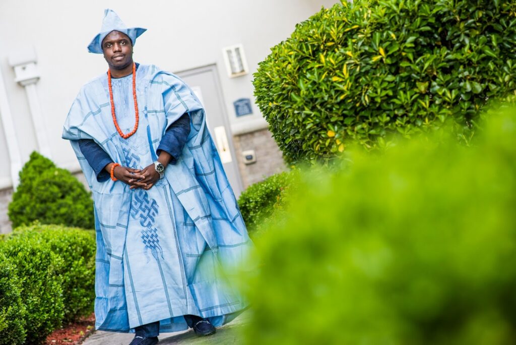 Groom Nigerian Wedding Ceremony Traditions Aso Ebi