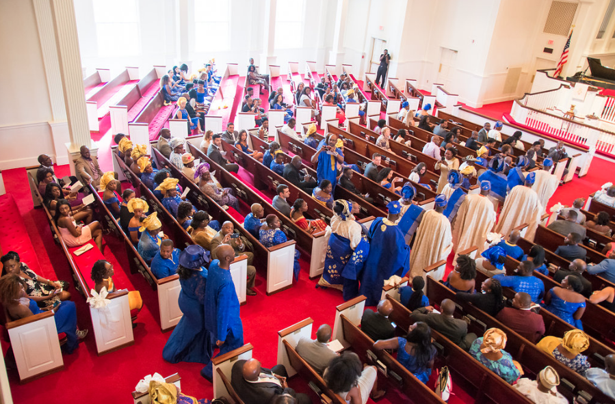 Nigerian Wedding Ceremony Traditions Post Wedding Thanksgiving Family Service