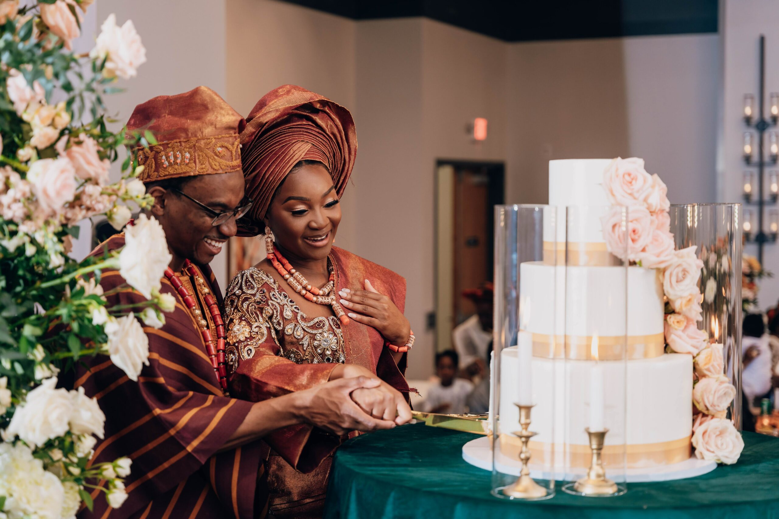 Nigerian Wedding Cake Prosperity Tradition