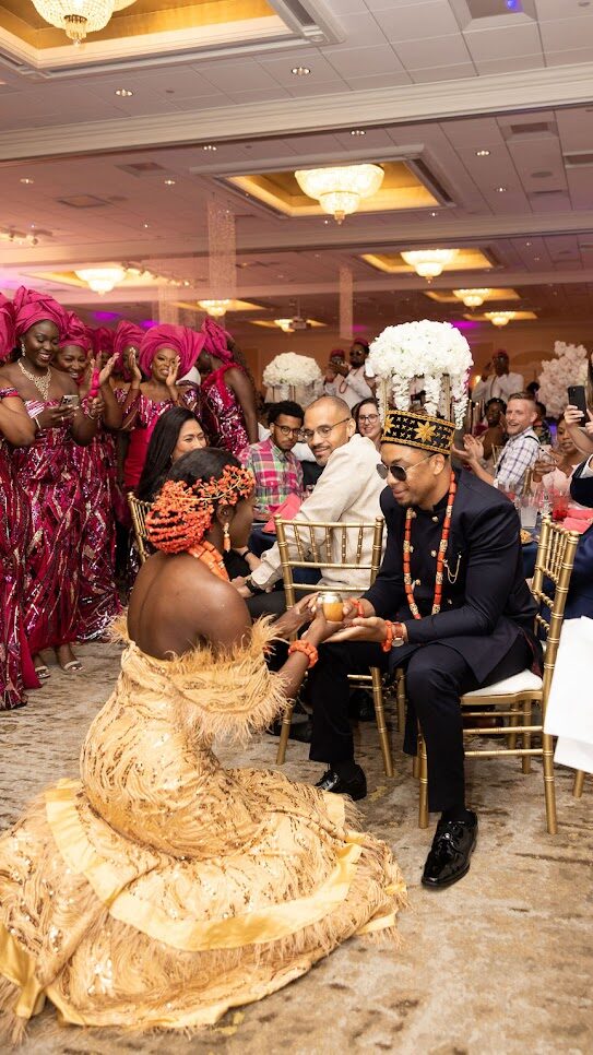 Joy and Celebration Igbo Wedding Tradition Palm Wine Ceremony