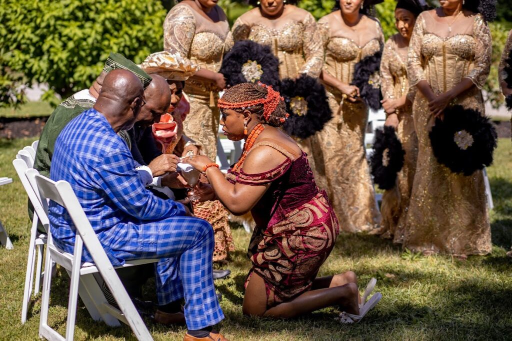 Palm Wine Ceremony Igbo Tradition Wedding Cultural Significance