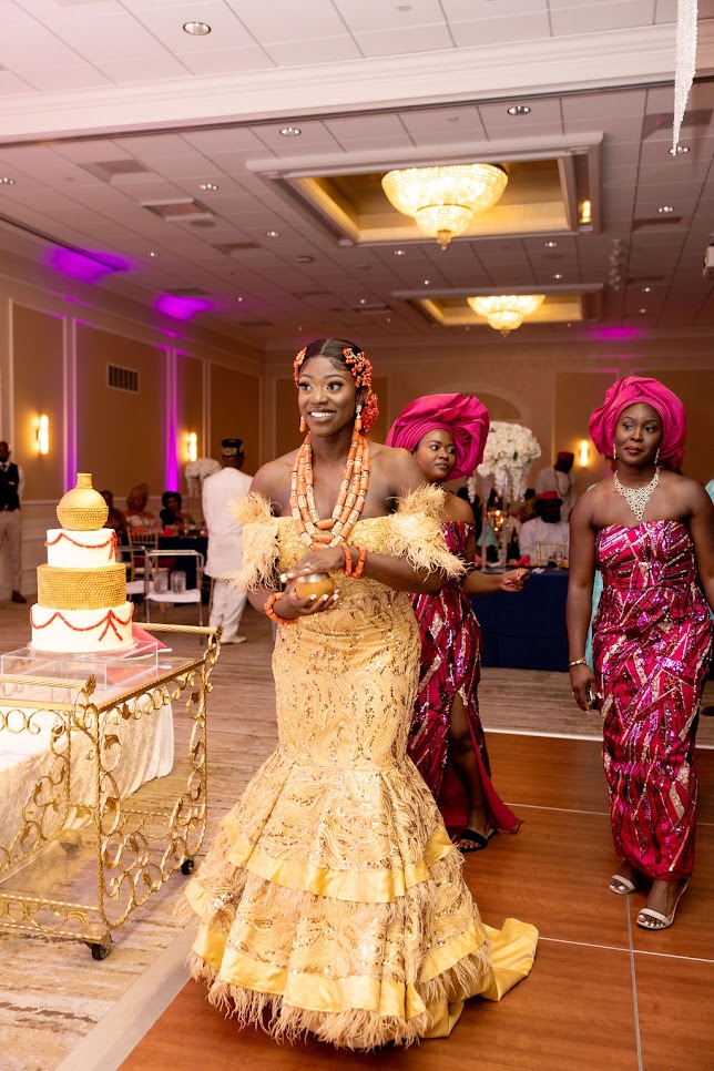 Traditional Attire Igbo Wedding Palm Wine Ceremony