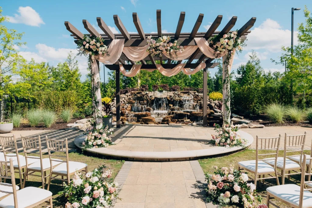 Nigeran holiday wedding ceremony