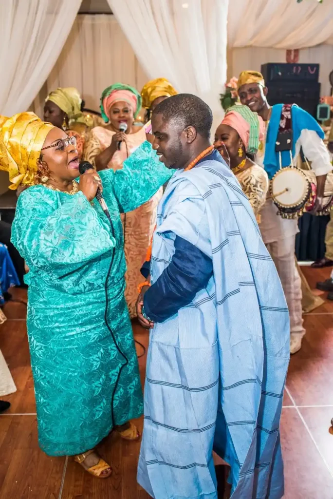 talking drummer entrance yoruba wedding