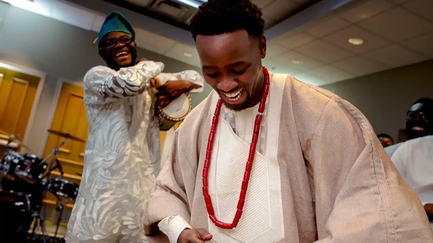 yoruba wedding traditions talking drum