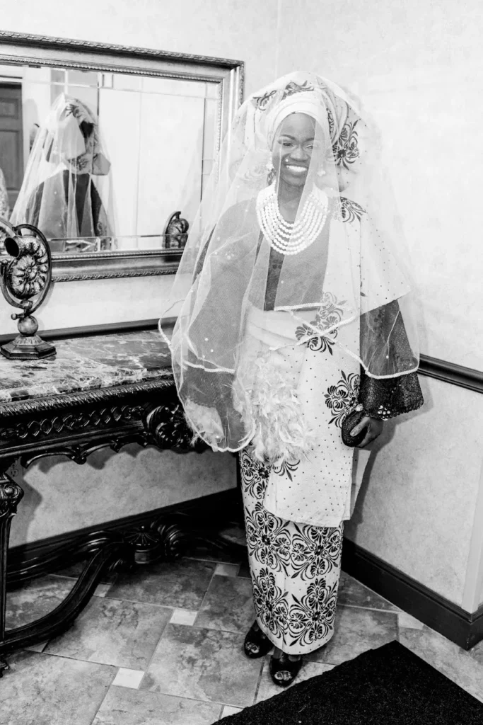 aso oke nigerian traditional wedding dress style