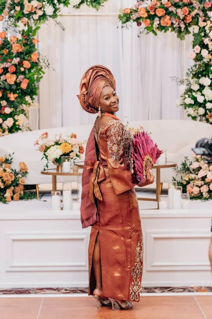 modern aso oke and nigerian traditional wedding dress styles