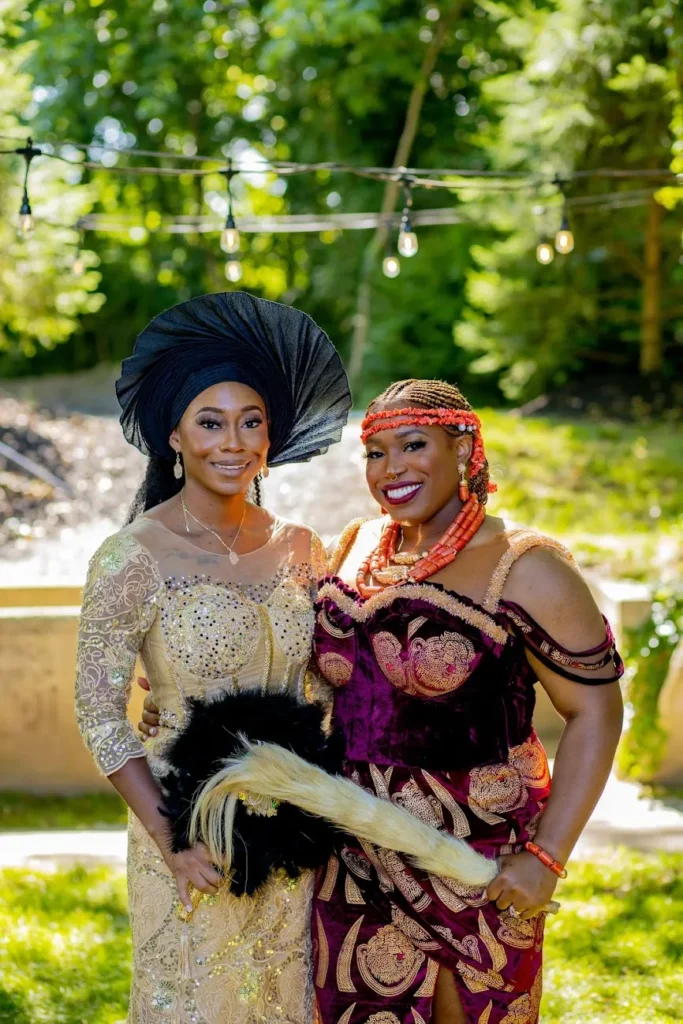 stunning real life nigerian traditional wedding dresses