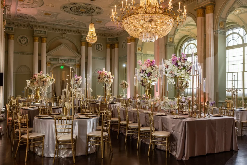 biltmore ballrooms wedding table decor