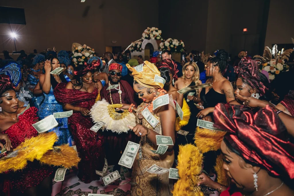 why money spraying remains popular in nigerian weddings